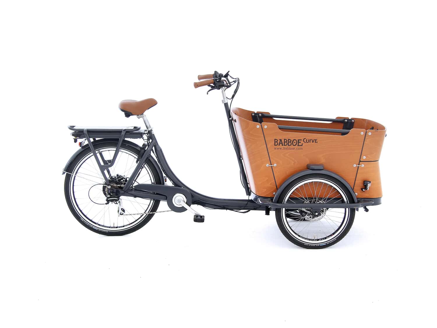 Vélo cargo électrique Babboe Curve-E pour 4 enfants